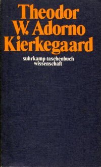 9783518076743: Kierkegaard. Konstruktionen des sthetischen. Mit einer Beilage