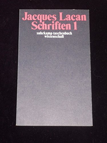 9783518077375: Schriften/ 1. (Suhrkamp-Taschenbuch Wissenschaft; 137,1)