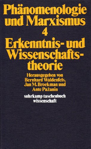Stock image for Phnomenologie und Marxismus 4: Erkenntnis- und Wissenschaftstheorie for sale by medimops