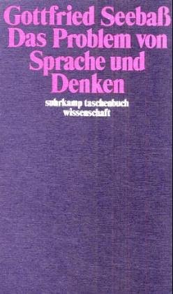 9783518078792: Das Problem von Sprache und Denken (Suhrkamp Taschenbuch. Wissenschaft)