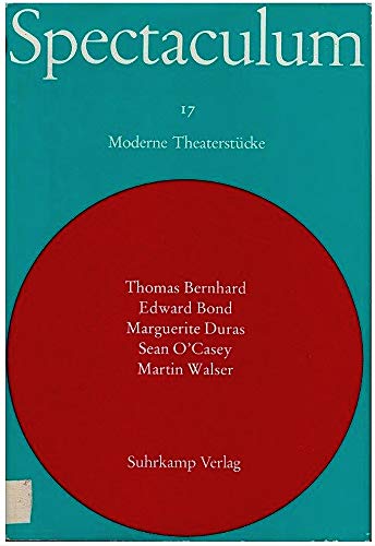 Spectaculum 17 - Fünf moderne Theaterstücke. - Diverse