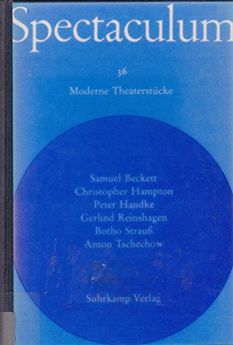 Spectaculum. Moderne Theaterstücke; Teil: 36., Sechs moderne Theaterstücke - Beckett, Samuel, Christopher Hampton Peter Handke u. a.