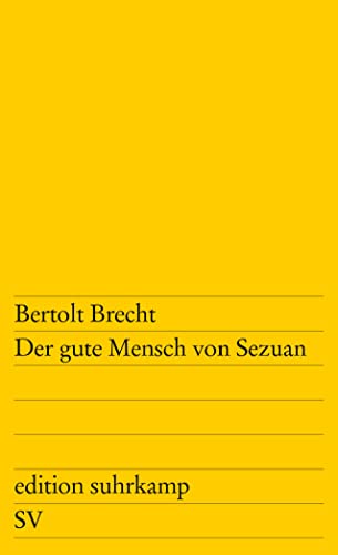 9783518100738: Der Gute Mensch Von Sezuan