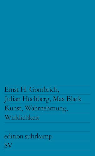 Stock image for Kunst, Wahrnehmung, Wirklichkeit for sale by Concordia Books