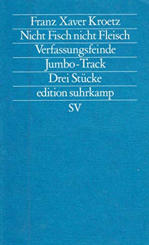 Beispielbild fr Nicht Fisch nicht Fleisch - Verfassungsfeinde - Jumbo-Track. Drei Stcke zum Verkauf von Kultgut