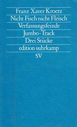 Stock image for Nicht Fisch nicht Fleisch; Verfassungsfeinde; Jumbo-Track for sale by Versandantiquariat Felix Mcke