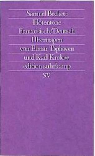 Beispielbild fr Fltentne. zum Verkauf von medimops