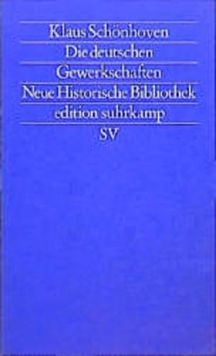 Stock image for Die deutschen Gewerkschaften for sale by Bernhard Kiewel Rare Books