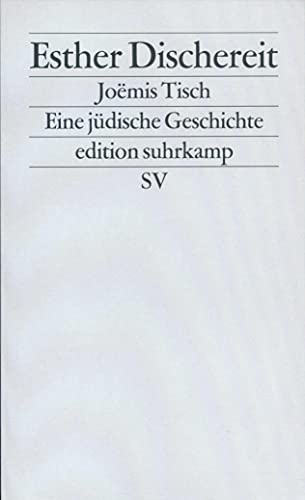 Stock image for Joe mis Tisch. Eine jdische Geschichte.edition suhrkamp Nr. 1492 / 3. Auflage for sale by Hylaila - Online-Antiquariat