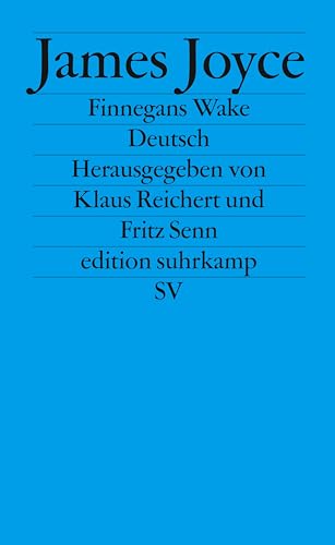 Imagen de archivo de Finnegans Wake, Deutsch: Gesammelte Annherungen. Hrsg. V. Klaus Reichert U. Fritz Senn a la venta por Revaluation Books