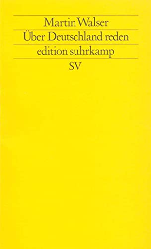 Beispielbild für Über Deutschland reden (edition suhrkamp) zum Verkauf von medimops
