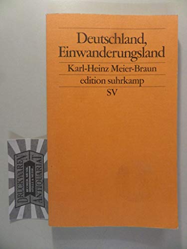 Stock image for Deutschland, Einwanderungsland. for sale by AwesomeBooks