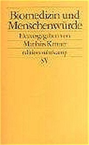 Beispielbild fr Biomedizin und Menschenwrde (edition suhrkamp) zum Verkauf von medimops