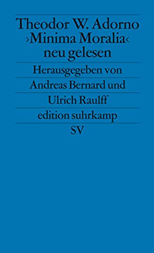 Stock image for Minima Moralia' neu gelesen -Language: german for sale by GreatBookPrices