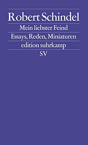 9783518123591: Mein liebster Feind: Essays, Reden, Miniaturen