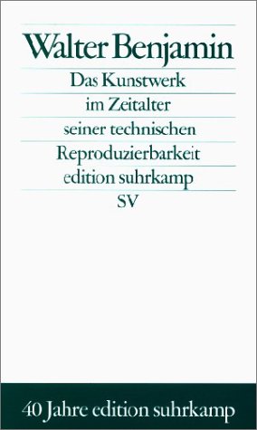 Stock image for Das Kunstwerk im Zeitalter seiner technischen Reproduzierbarkeit. Sonderausgabe. Drei Studien zur Kunstsoziologie. for sale by ThriftBooks-Dallas