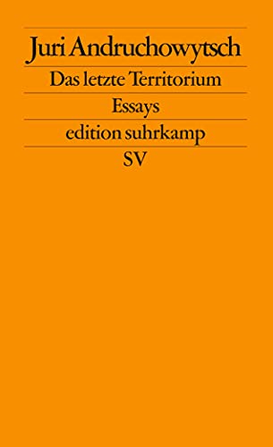 Beispielbild fr Das letzte Territorium: Essays (edition suhrkamp) zum Verkauf von medimops