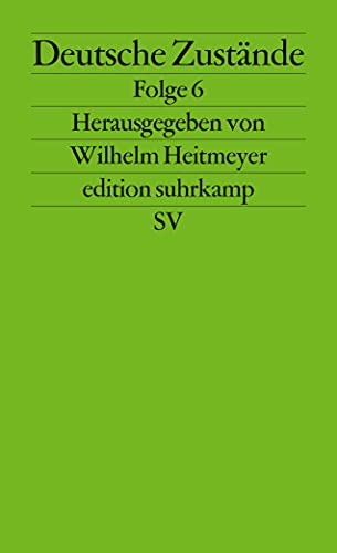 Beispielbild fr Deutsche Zustnde. Folge 6, zum Verkauf von modernes antiquariat f. wiss. literatur