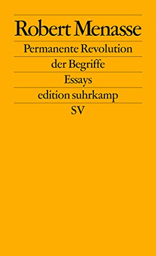 Stock image for Permanente Revolution der Begriffe Vortraege zur Kritik der Abklaerung. Edition Suhrkamp; 2592 for sale by Wonder Book