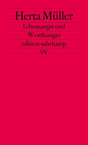 Beispielbild fr Lebensangst Und Worthunger zum Verkauf von Blackwell's