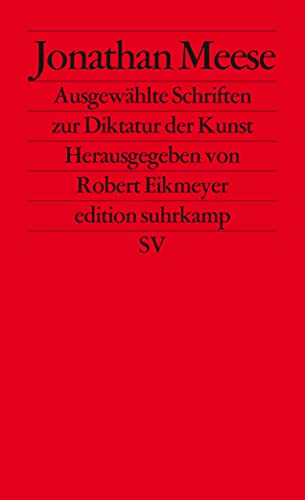 9783518126561: Ausgewhlte Schriften zur Diktatur der Kunst: 2656