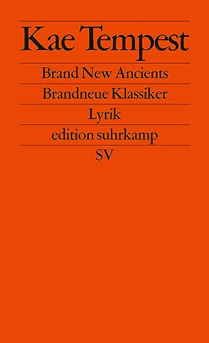 9783518127339: Brand New Ancients / Brandneue Klassiker: Lyrik: 2733