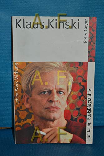 Beispielbild fr Klaus Kinski (Suhrkamp BasisBiographien) zum Verkauf von medimops