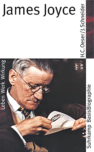 Beispielbild fr James Joyce (Suhrkamp BasisBiographien) zum Verkauf von medimops