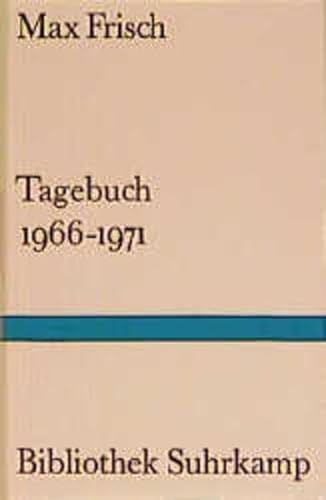 9783518220153: Tagebuch 1966-1971.