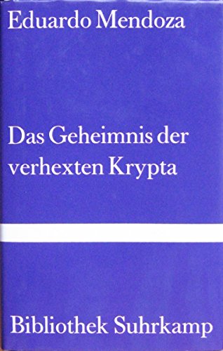 9783518221136: Das Geheimnis der verhexten Krypta. Roman