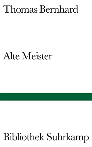 Stock image for Alte Meister: Komdie (Bibliothek Suhrkamp) for sale by Norbert Kretschmann