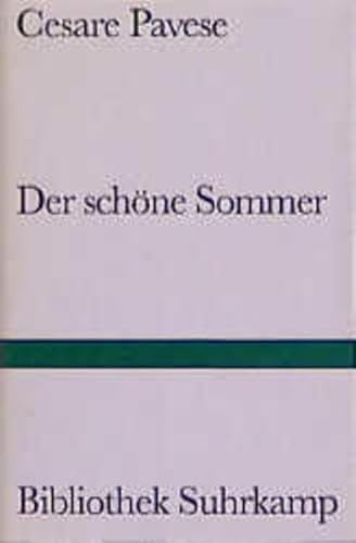 Der schÃ¶ne Sommer. (9783518222386) by Pavese, Cesare