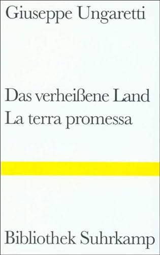 Beispielbild fr Das verheiene Land: La terra promessa zum Verkauf von medimops