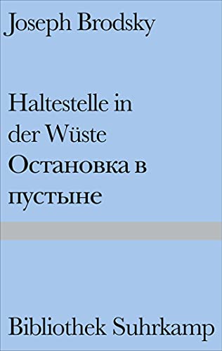 Imagen de archivo de Haltestelle In Der Wste: Gedichte. Russ.-Dtsch. Hrsg. V. Ilma Rakusa a la venta por Revaluation Books