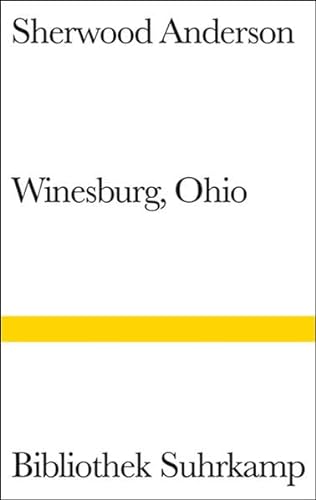 9783518223307: Winesburg, Ohio.