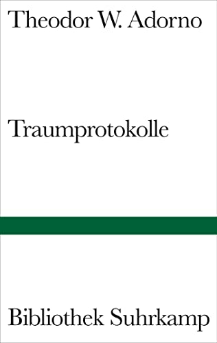 9783518223857: Traumprotokolle