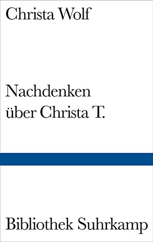 9783518224045: Nachdenken ber Christa T