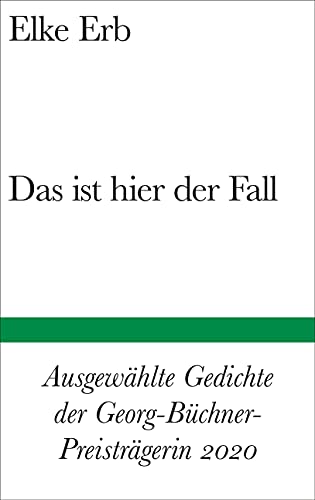 9783518225202: Das ist hier der Fall: Ausgewhlte Gedichte: 1520