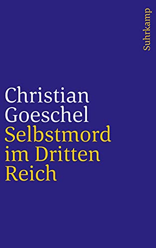 Stock image for Selbstmord im Dritten Reich -Language: german for sale by GreatBookPrices