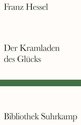 Beispielbild fr Der Kramladen des Glcks: Roman. Nachwort von Bernd Witte (Bibliothek Suhrkamp, Band 822) zum Verkauf von medimops