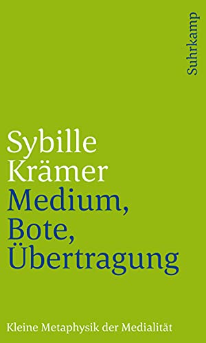 Beispielbild fr Medium, Bote, bertragung -Language: german zum Verkauf von GreatBookPrices