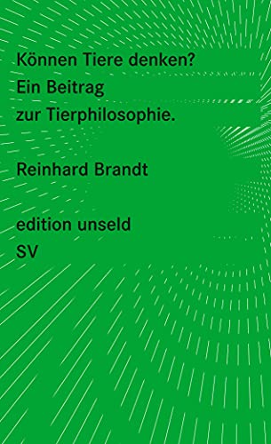 9783518260173: Knnen Tiere denken?: Ein Beitrag zur Tierphilosophie: 17