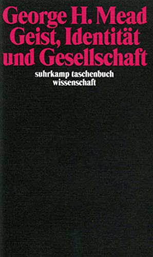 Stock image for Geist, Identitt und Gesellschaft aus der Sicht des Sozialbehaviorismus for sale by medimops