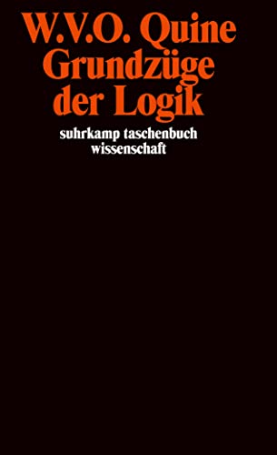 Stock image for Grundzge der Logik (suhrkamp taschenbuch wissenschaft). for sale by INGARDIO
