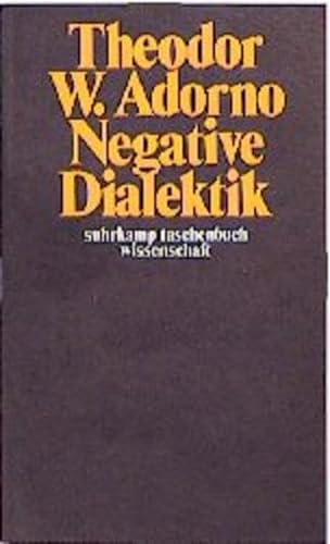 Negative Dialektik,