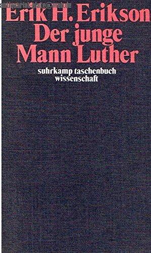 9783518277171: Der junge Mann Luther. Eine psychoanalytische und historische Studie