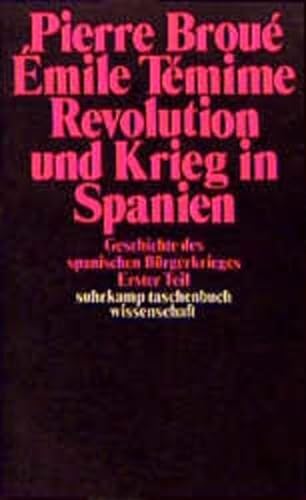 Stock image for Revolution und Krieg in Spanien. Geschichte des spanischen Brgerkrieges.: 2 Bde. for sale by medimops
