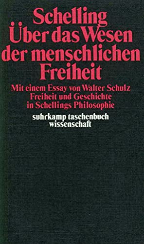 Imagen de archivo de Philosophische Untersuchungen ber das Wesen der menschlichen Freiheit und die damit zusammenhngenden Gegenstnde -Language: german a la venta por GreatBookPrices