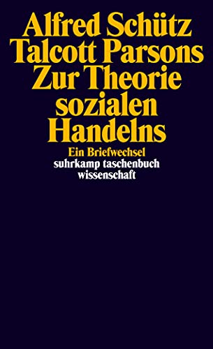 Stock image for Zur Theorie sozialen Handelns: Ein Briefwechsel for sale by GF Books, Inc.