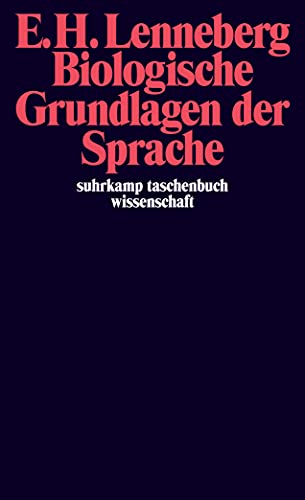 Imagen de archivo de Biologische Grundlagen der Sprache (suhrkamp taschenbuch wissenschaft) a la venta por medimops